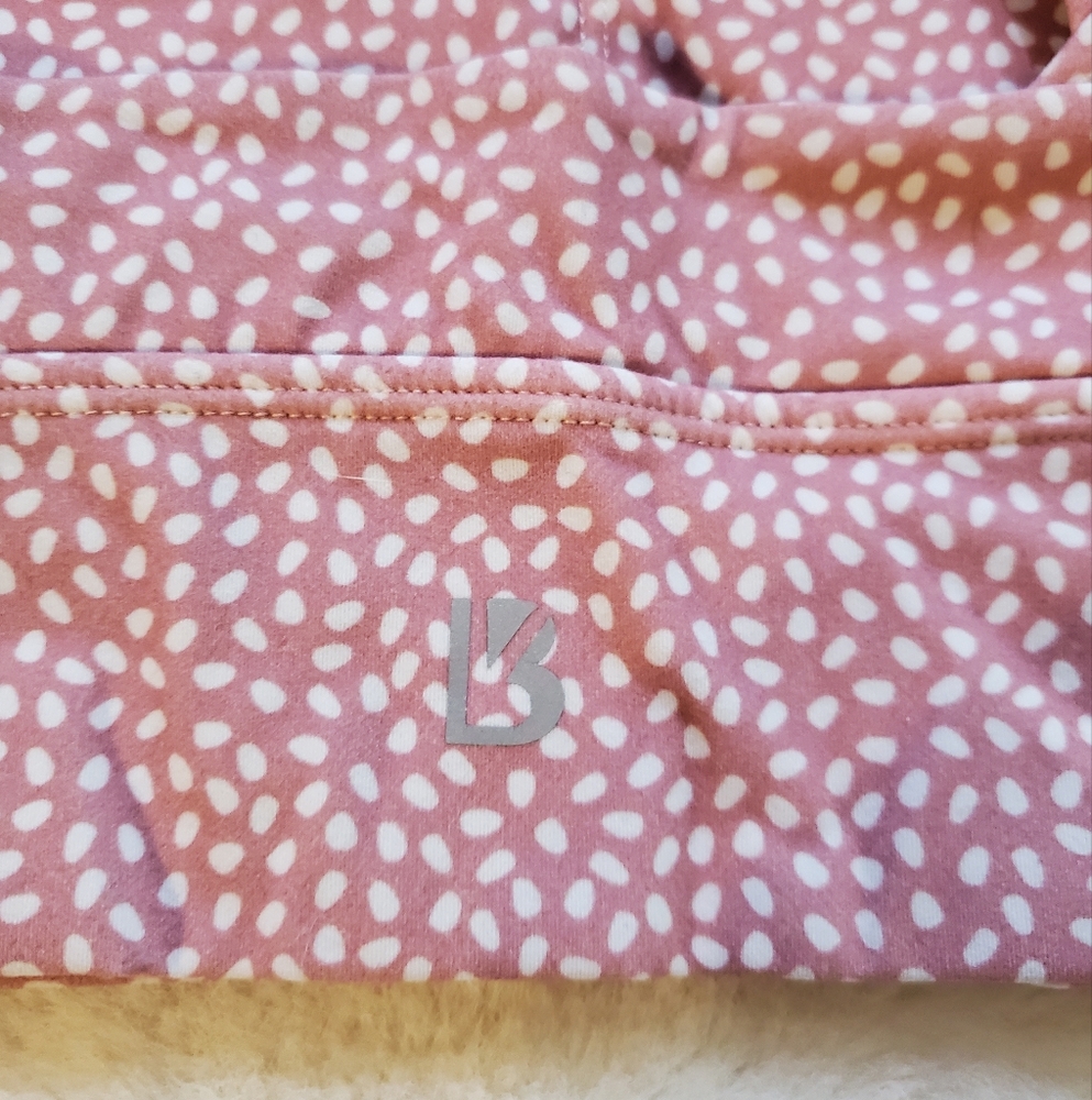 Buffbunny Rosa Pink and White Sports Bra Size Medium - Picture 7 of 8
